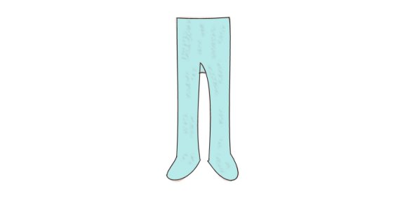 een legging = un legging